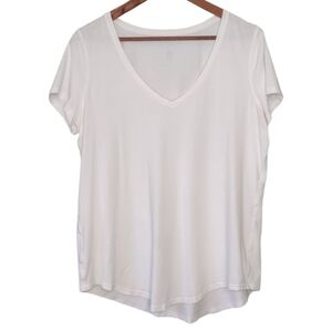 Lululemon Training Workout Running Athletic Short Sleeve V-Neck Top Size 6